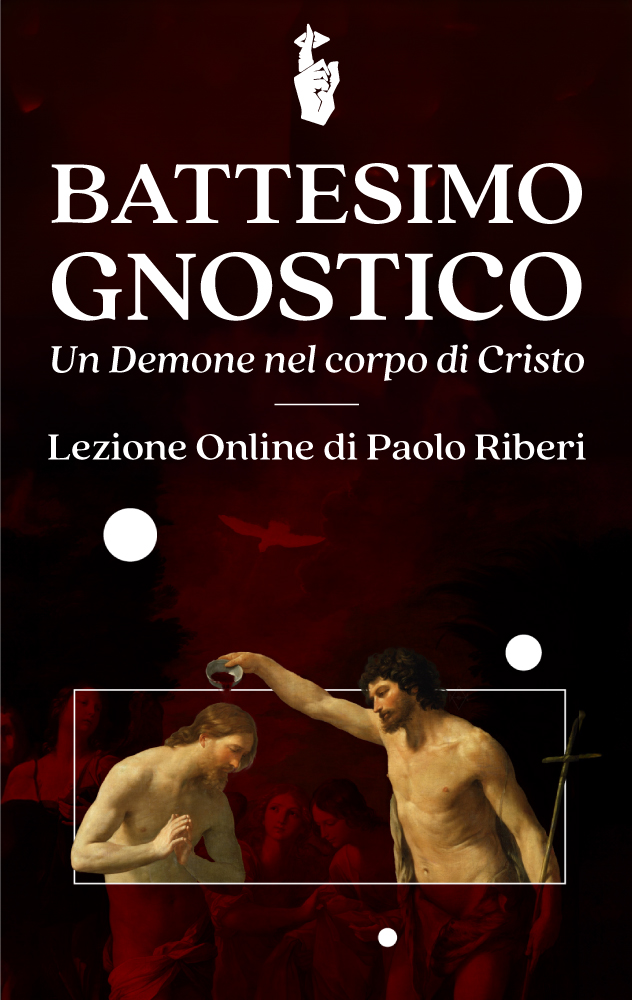 Copertina della lezione online Battesimo gnostico di Paolo Riberi
